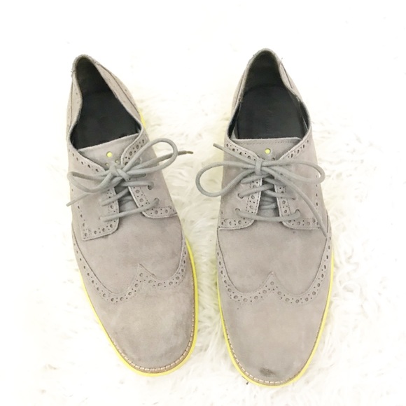 Cole Haan Original Grand Wingtip Oxford Sz 11 - Picture 2 of 7